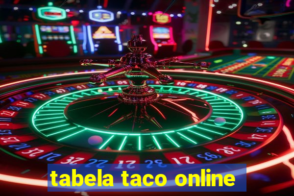 tabela taco online